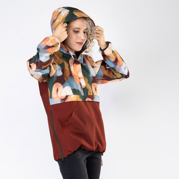 Fluffy sweater hoodie