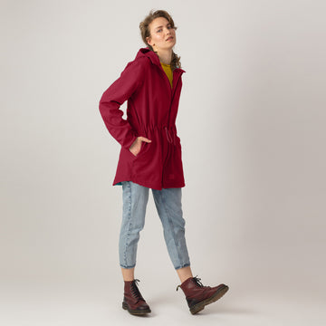 Forest green thick Softshell Coat
