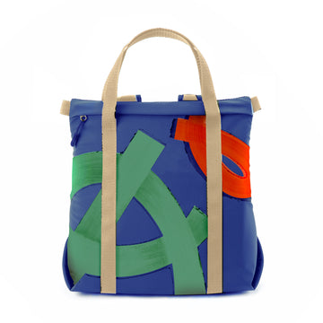Brave Blue MINIMAL backpack - PIKURA Limited Edition