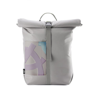 Gloomy Grey Rolltop hátizsák - PIKURA Limited Edition