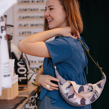 Pastels & Straps Mini LUNA Crossbody bag