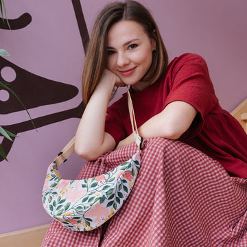 Re:Form Spring Birds Mini LUNA Crossbody bag