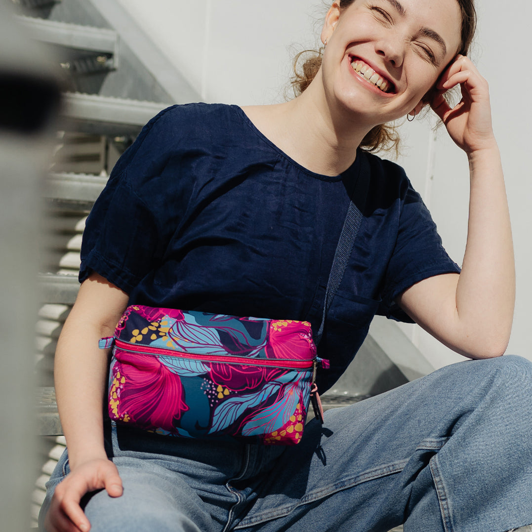 Borsetă MAXI Trandafiri vii