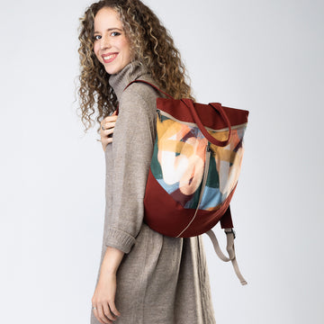 Fluffy Sweater Beetle Backpack