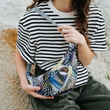 Geantă crossbody mini Luna Colaj