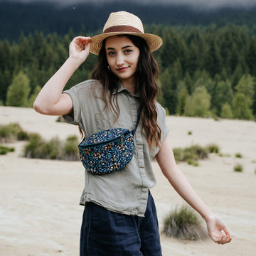 Blue Fields Waistbag 