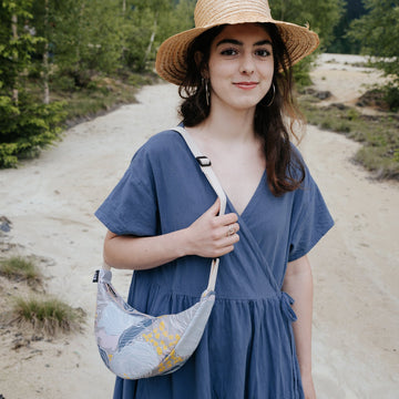 Light Roses Mini LUNA Crossbody bag
